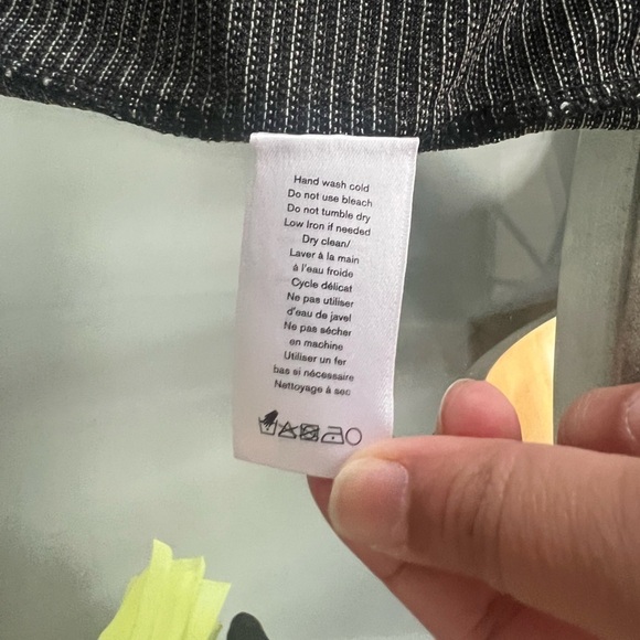 Rag & Bone Silver Metallic Tank Top - Picture 4 of 13